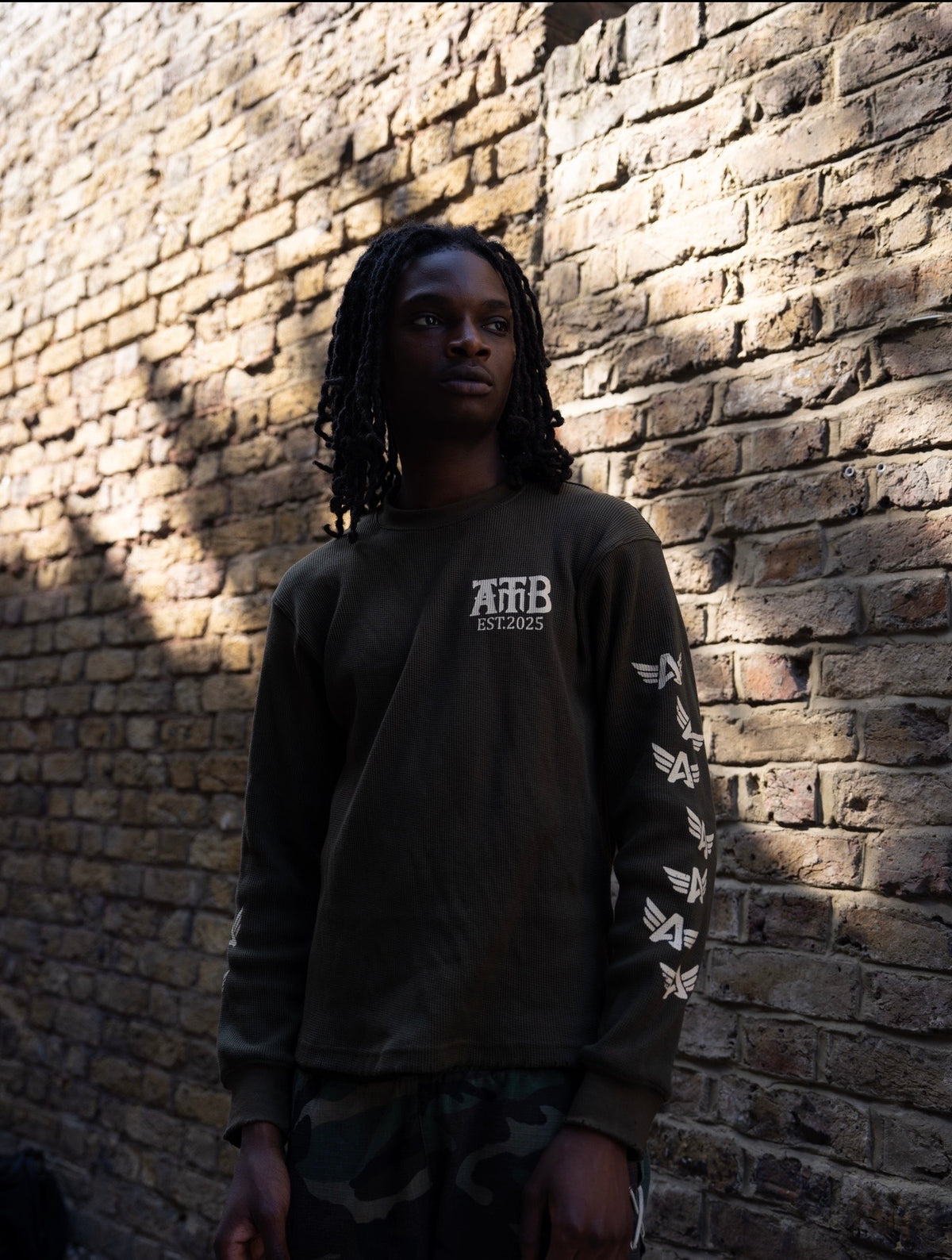 Olive Waffle LS