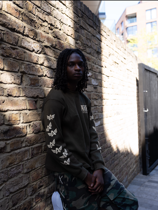 Olive Waffle LS