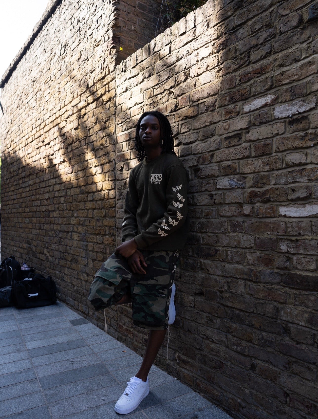 Olive Waffle LS
