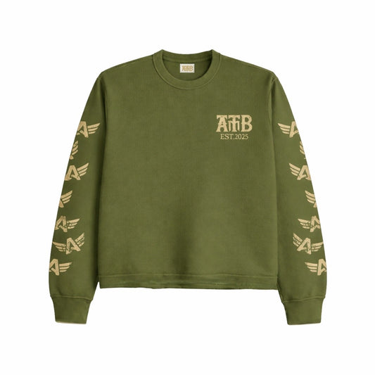 Olive Waffle LS